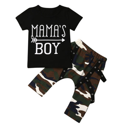 Summer Baby Boy Short Sleeve Letter Print T-shirt TopsPants Trousers Toddler Casual Set
Summer Baby Boy Short Sleeve Letter Print T-shirt TopsPants Trousers Toddler Casual Set