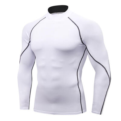 Men Long Sleeve Speed Dry T-Shirts Fitness High Collar Sports Running Training High-elastic Tight-fitting Tops
Men Long Sleeve Speed Dry T-Shirts Fitness High Collar Sports Running Training High-elastic Tight-fitting Tops