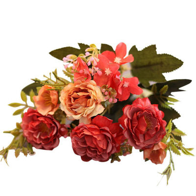 Simulation Bouquet Small Bud Silk Peonies with Leaves Simulation Flowers Peonies Plants with for Home Wedding Decoration
Simulation Bouquet Small Bud Silk Peonies with Leaves Simulation Flowers Peonies Plants with for Home Wedding Decoration