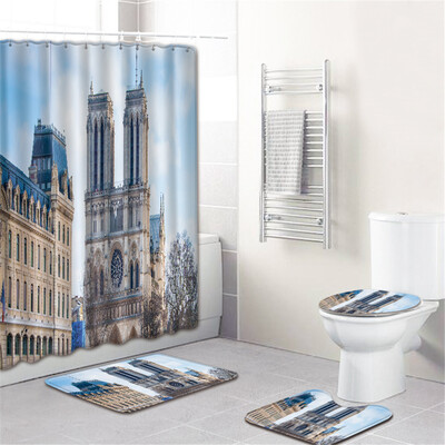 〖Follure〗Waterproof Bathroom Shower Curtain Set Non-Slip Rug Toilet Lid Cover Bath Mat
〖Follure〗Waterproof Bathroom Shower Curtain Set Non-Slip Rug Toilet Lid Cover Bath Mat
