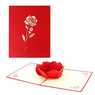 3D Pop UP Holiday Greeting Cards Red Flower Christmas Thanksgiving Creative Gift
3D Pop UP Holiday Greeting Cards Red Flower Christmas Thanksgiving Creative Gift