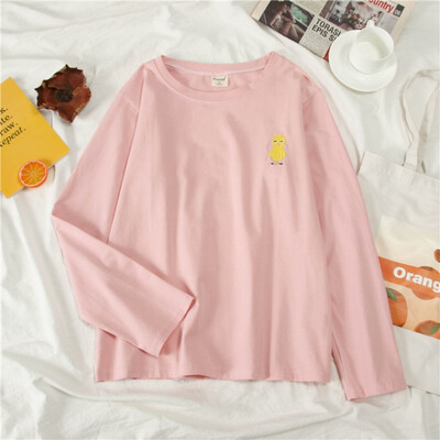 Harajuku T-Shirt Women Pullovers Casual Long Sleeve Tops O-Neck Loose Cute Print Female T-shirts
Harajuku T-Shirt Women Pullovers Casual Long Sleeve Tops O-Neck Loose Cute Print Female T-shirts