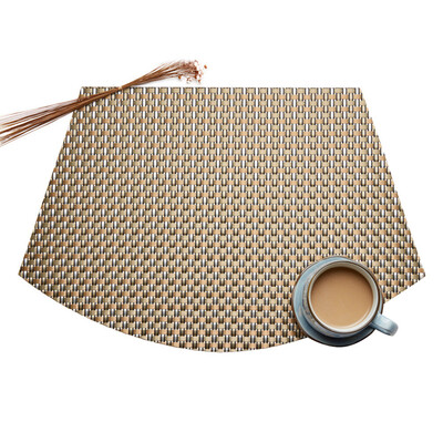 Toponeto Sector Tableware Placemats Insulation Western Anti-Hot Table Woven Mat Dining
Toponeto Sector Tableware Placemats Insulation Western Anti-Hot Table Woven Mat Dining