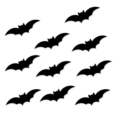 Halloween Wall Sticker Decorations 10PCS Black SpidersBats DIY Paper Decals Holiday Party Supplies
Halloween Wall Sticker Decorations 10PCS Black SpidersBats DIY Paper Decals Holiday Party Supplies
