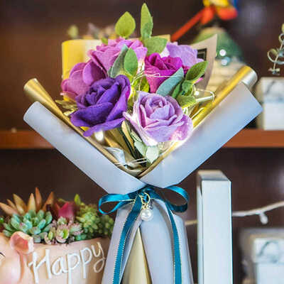 Non-Woven Roses Bouquet Holding Flowers Party Decoration Artificial Flowers Craft Wedding Fake Flowers Festival Home Decor Kit
Non-Woven Roses Bouquet Holding Flowers Party Decoration Artificial Flowers Craft Wedding Fake Flowers Festival Home Decor Kit