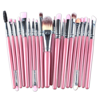MAANGE 20PcsKit Makeup Brushes Set Eye Shadow Brow Eyeliner Eyelash Lip Foundation Power Cosmetic Make Up Brush Beauty Tool L8