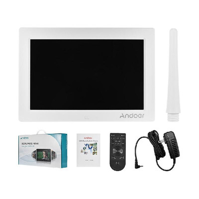 Andoer 10inch Digital Photo Frame Full View IPS Screen 1080P Advertising Machine 1200 800 Resolution Support Random Play with Re
Andoer 10inch Digital Photo Frame Full View IPS Screen 1080P Advertising Machine 1200 800 Resolution Support Random Play with Re