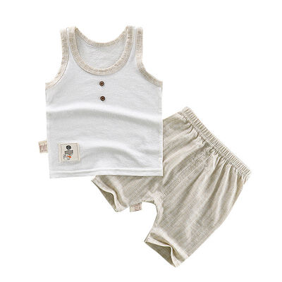 Summer Baby Boys Girl Sleeveless Solid Print Tops T-shirt Vest Shorts Toddler Casual Outfits Sets
Summer Baby Boys Girl Sleeveless Solid Print Tops T-shirt Vest Shorts Toddler Casual Outfits Sets