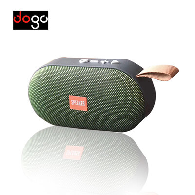 DOGO T7 Fabric Wireless Bluetooth Speaker Round Portable Lanyard Mini Outdoor Portable Bluetooth Speaker Support TF Car Speakers
DOGO T7 Fabric Wireless Bluetooth Speaker Round Portable Lanyard Mini Outdoor Portable Bluetooth Speaker Support TF Car Speakers
