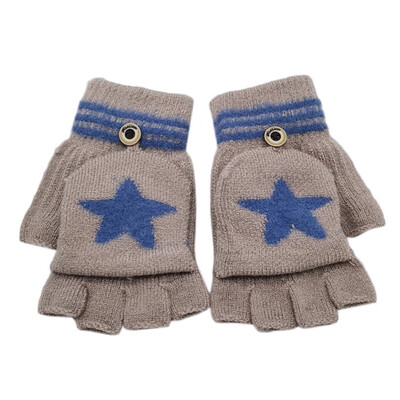 Baby Winter Gloves Children Girl Boy 8-14 Years Half Finger Flip Cover Gloves Boys Girls Warm Children Mittens Knitted Gloves
Baby Winter Gloves Children Girl Boy 8-14 Years Half Finger Flip Cover Gloves Boys Girls Warm Children Mittens Knitted Gloves