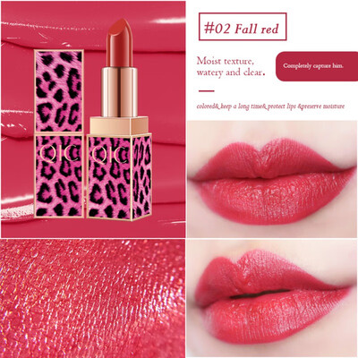 Leopard Lipstick Waterproof Long Lasting Sticky Cup Moisturizing Lipstick Makeup Tools
Leopard Lipstick Waterproof Long Lasting Sticky Cup Moisturizing Lipstick Makeup Tools