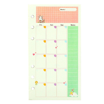 A6 Beautiful Style Loose Leaf Notebook Notebook with Inner Drill Office Accessories H11
A6 Beautiful Style Loose Leaf Notebook Notebook with Inner Drill Office Accessories H11