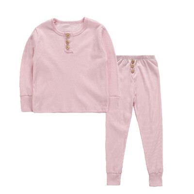 Baby Kids Boys Girls Clothes 1-6T Solid Print Outfits Set Lovely Long Sleeve Blouse TopsPants Sleepwear Pajamas
Baby Kids Boys Girls Clothes 1-6T Solid Print Outfits Set Lovely Long Sleeve Blouse TopsPants Sleepwear Pajamas