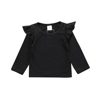 Utumn Baby Girls Long Sleeve Lace T-Shirts Kids Girls Solid Color Tops Tees Casual Blouse 3month-3years
Utumn Baby Girls Long Sleeve Lace T-Shirts Kids Girls Solid Color Tops Tees Casual Blouse 3month-3years