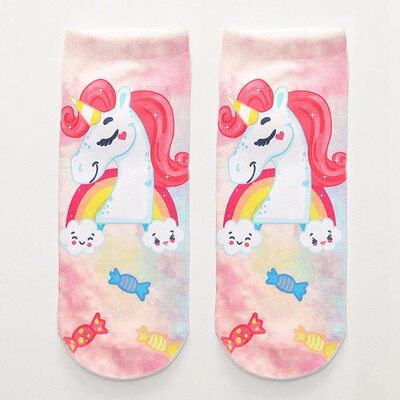 Women Socks Unicorn Animal 3D Cartoon Funny Cute Socks Novelty Meias Print Ankle Socks Chaussette Exquisite Hocoks Soxs
Women Socks Unicorn Animal 3D Cartoon Funny Cute Socks Novelty Meias Print Ankle Socks Chaussette Exquisite Hocoks Soxs
