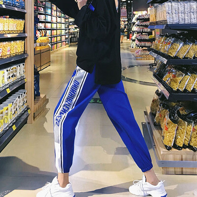 Women High Waist Pencil Pants Harajuku Letter Print Hip Hop Harem Trousers Fashion Streetwear Loose Trousers
Women High Waist Pencil Pants Harajuku Letter Print Hip Hop Harem Trousers Fashion Streetwear Loose Trousers