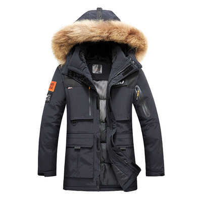 Gobestart Mens Autumn Winter Large Size Hooded Coat Thickening Long Sleeved Jacket
Gobestart Mens Autumn Winter Large Size Hooded Coat Thickening Long Sleeved Jacket