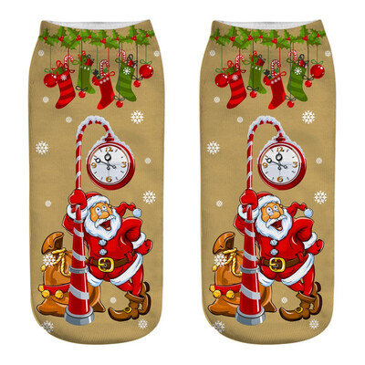 Gobestart Unisex Christmas Funny 3D Fashion Printed Casual Socks Cute Low Cut Ankle Socks
Gobestart Unisex Christmas Funny 3D Fashion Printed Casual Socks Cute Low Cut Ankle Socks