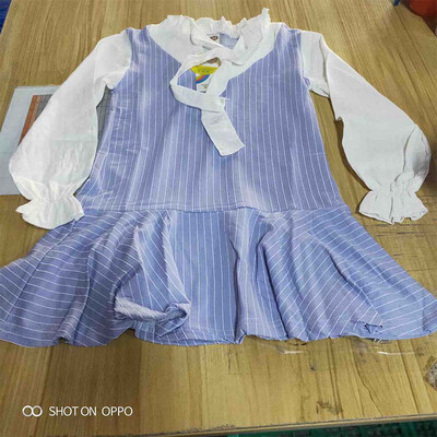 Girls Dress Autumn Kids Girls Casual Fake 2 Piece Long Sleeve Striped Print Bowknot Design Dress Baby Children Costume
Girls Dress Autumn Kids Girls Casual Fake 2 Piece Long Sleeve Striped Print Bowknot Design Dress Baby Children Costume