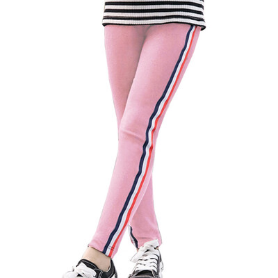6Colors Cotton Trousers Children Girls Sports Casual Pants Solid Color Striped Leggings Ninth Pants Children Clothing 3-9T
6Colors Cotton Trousers Children Girls Sports Casual Pants Solid Color Striped Leggings Ninth Pants Children Clothing 3-9T