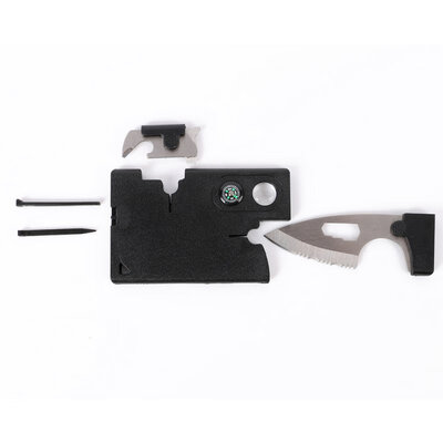 10 in 1 Multi Purpose Pocket Credit Card Survival Knife Outdoor Hunting Camping Hiking Tools 63LM Multi Function Knife
10 in 1 Multi Purpose Pocket Credit Card Survival Knife Outdoor Hunting Camping Hiking Tools 63LM Multi Function Knife