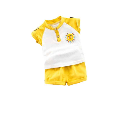 2PCSSET Summer Baby Boys Casual Epaulette Short Sleeve Cotton Shirt Tops O-neck Blouse T-shirtShorts Set Outfits Sets
2PCSSET Summer Baby Boys Casual Epaulette Short Sleeve Cotton Shirt Tops O-neck Blouse T-shirtShorts Set Outfits Sets