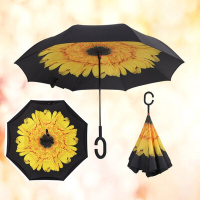 Reverse Folding Double Layer Inverted Chuva Umbrella Self Stand Inside Out Rain Protection C-Hook Hands Windproof for Car
Reverse Folding Double Layer Inverted Chuva Umbrella Self Stand Inside Out Rain Protection C-Hook Hands Windproof for Car