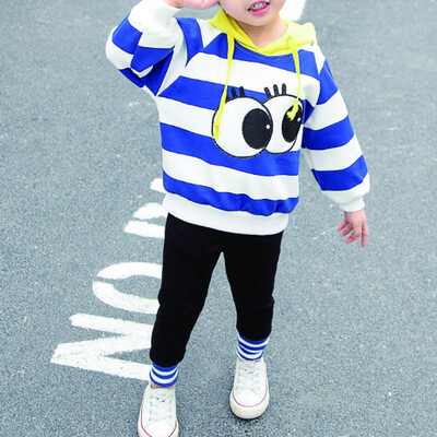 Children Baby Unisex Fashion Cotton Long Sleeves Pattern Cartoon Striped Shirt Spring Autumn 2pcs Set 1-6Y Toddler Girl Clothes
Children Baby Unisex Fashion Cotton Long Sleeves Pattern Cartoon Striped Shirt Spring Autumn 2pcs Set 1-6Y Toddler Girl Clothes