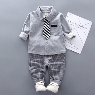 Baby Boy Clothes Fashion Solid Print Long Sleeve Shirt Blouse Plaid Trousers Casual Outfits Clothes
Baby Boy Clothes Fashion Solid Print Long Sleeve Shirt Blouse Plaid Trousers Casual Outfits Clothes