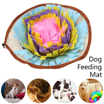 Dog Round Sniffing Training Mat Dog Washable Puzzle Training Blanket Pet Multicolor Nasal Congestion Training Mat
Dog Round Sniffing Training Mat Dog Washable Puzzle Training Blanket Pet Multicolor Nasal Congestion Training Mat