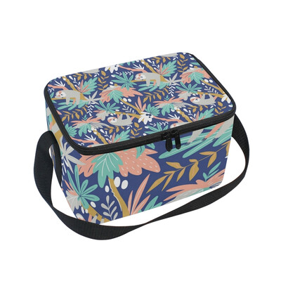 ALAZA Insulated Lunch Box Cute Sloths Lunch Bag for Men Women Portable Tote Bag Cooler Bag
ALAZA Insulated Lunch Box Cute Sloths Lunch Bag for Men Women Portable Tote Bag Cooler Bag