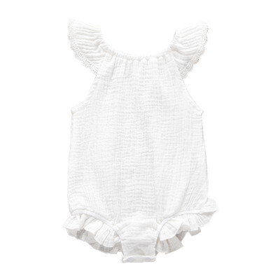 Baby Newborn Girls Solid Print Backless Jumpsuit Flying Sleeve Romper Infant Casual Bodysuit Outfits Baby Clothes
Baby Newborn Girls Solid Print Backless Jumpsuit Flying Sleeve Romper Infant Casual Bodysuit Outfits Baby Clothes