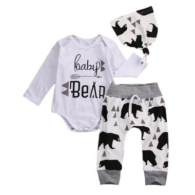 3PCSSet 2018 0-2Y Baby Long-sleeved JumpsuitPantsHat Boys Girls Animal Print Pattern 3 Piece Coveralls Infant Clothing
3PCSSet 2018 0-2Y Baby Long-sleeved JumpsuitPantsHat Boys Girls Animal Print Pattern 3 Piece Coveralls Infant Clothing