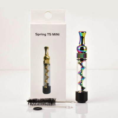 6 Colors Spring t3 miniSpring t5 mini Smoking Twisty Glass Blunt Pipe Tube Obsolete With Cleaning Kits fashion
6 Colors Spring t3 miniSpring t5 mini Smoking Twisty Glass Blunt Pipe Tube Obsolete With Cleaning Kits fashion