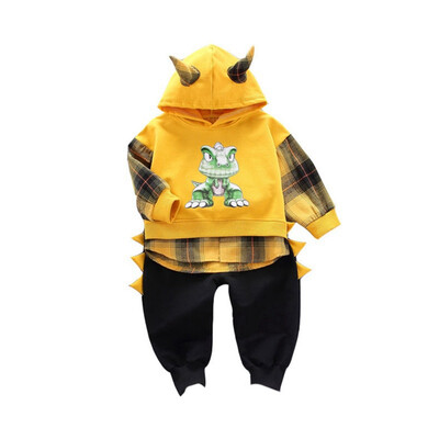 Spring Autumn Casual Baby Cartoon Printing Long Sleeve Top And Outerwear And Trousers Kids Three-piece Outfit Set
Spring Autumn Casual Baby Cartoon Printing Long Sleeve Top And Outerwear And Trousers Kids Three-piece Outfit Set