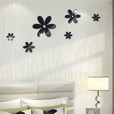 Gobestart 6Pcs Mirror Flower Sticker Art Decal DIY Wall Home Decor Room Decorations
Gobestart 6Pcs Mirror Flower Sticker Art Decal DIY Wall Home Decor Room Decorations