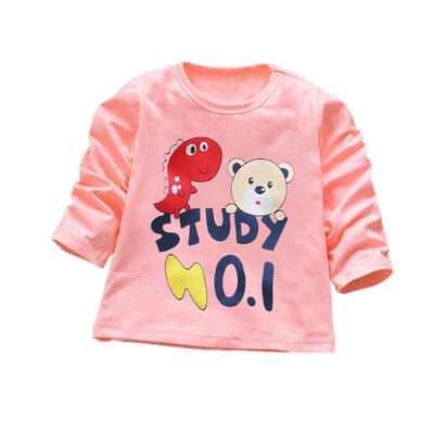 Casual Boys Girls Autumn Spring Cartoon Cotton T-shirt Children Clothes Baby Long Sleeve Tops Tees Blouse
Casual Boys Girls Autumn Spring Cartoon Cotton T-shirt Children Clothes Baby Long Sleeve Tops Tees Blouse