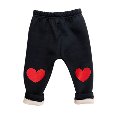 Warm Plus Velvet Kids Trousers Children Pants Autumn Winter Baby Girls Leggings Heart Print Girls Pants
Warm Plus Velvet Kids Trousers Children Pants Autumn Winter Baby Girls Leggings Heart Print Girls Pants