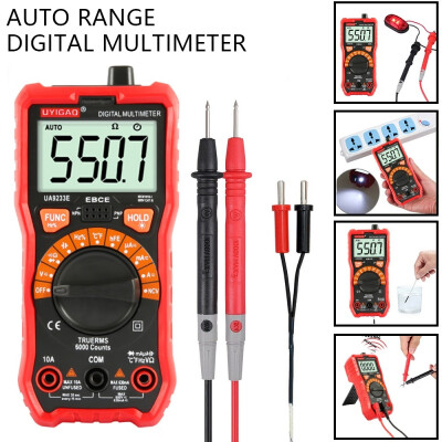 LCD Digital Multimeter 6000 counts Voltmeter Ammeter ACDC voltagecurrent diode resistance capacitance frequency
LCD Digital Multimeter 6000 counts Voltmeter Ammeter ACDC voltagecurrent diode resistance capacitance frequency