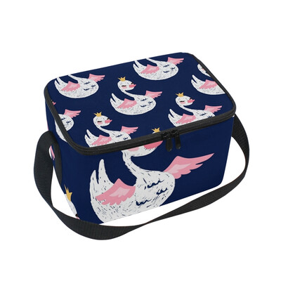 ALAZA Lunch Box Insulated Cute Little Princess Swan Lunch Bag Large Cooler Tote Bag for Men Women
ALAZA Lunch Box Insulated Cute Little Princess Swan Lunch Bag Large Cooler Tote Bag for Men Women