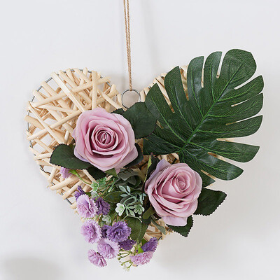 Home Living Room Handcrafted Hanging Wall Decor Artificial Plant Flower Wedding Backdrop Home Accessories Plantas Artificiais
Home Living Room Handcrafted Hanging Wall Decor Artificial Plant Flower Wedding Backdrop Home Accessories Plantas Artificiais