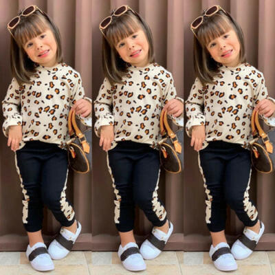 UK Toddler Kids Baby Girls Leopard Tops Pants Leggings Outfits Clothes Tracksuit
UK Toddler Kids Baby Girls Leopard Tops Pants Leggings Outfits Clothes Tracksuit