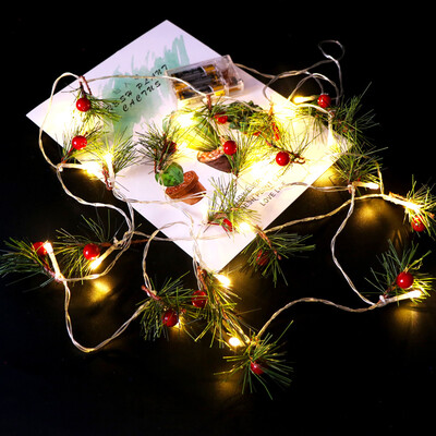 Tailored Christmas Tree Pine Branch Berry Light Strings Decorative Lights 20 LED
Tailored Christmas Tree Pine Branch Berry Light Strings Decorative Lights 20 LED