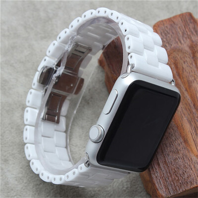 〖Follure〗Ceramic Closure Strap Replacement Wrist Band For Apple Watch Series 12 42mm BK
〖Follure〗Ceramic Closure Strap Replacement Wrist Band For Apple Watch Series 12 42mm BK