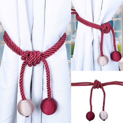 Gobestart Retro Window Curtain Cord Rope Buckle Tiebacks Braided Tie Backs 1 Pair2Pcs
Gobestart Retro Window Curtain Cord Rope Buckle Tiebacks Braided Tie Backs 1 Pair2Pcs