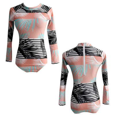 One-Piece Long Sleeve Zip Crew V Neck Suits Wire Free Padded Bra Swimsuit Beach Bathing Suit Newest Top Sell
One-Piece Long Sleeve Zip Crew V Neck Suits Wire Free Padded Bra Swimsuit Beach Bathing Suit Newest Top Sell