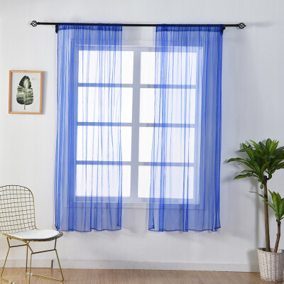 Toponeto Leaves Sheer Curtain Tulle Window Treatment Voile Drape Valance 1 Panel Fabric
Toponeto Leaves Sheer Curtain Tulle Window Treatment Voile Drape Valance 1 Panel Fabric