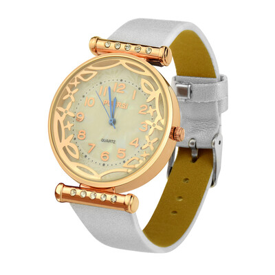 〖Follure〗Trend Personality Watch Leather Strap Quartz Casual Couple Watch