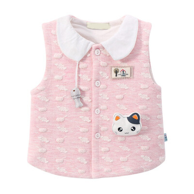 Spring Autumn Children Kids Vest 6M-3Y Cotton Soft Comfortable Turndown Collar Thin Unisex Baby Vest Outerwear 6 Colors
Spring Autumn Children Kids Vest 6M-3Y Cotton Soft Comfortable Turndown Collar Thin Unisex Baby Vest Outerwear 6 Colors