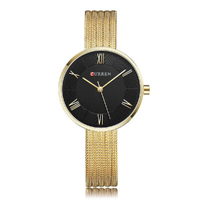 CURREN Fashion Luxury Stainless Steel Women Watches Quartz 3ATM Water-resistant Woman Casual Simple Wristwatch Relogio Feminino
CURREN Fashion Luxury Stainless Steel Women Watches Quartz 3ATM Water-resistant Woman Casual Simple Wristwatch Relogio Feminino